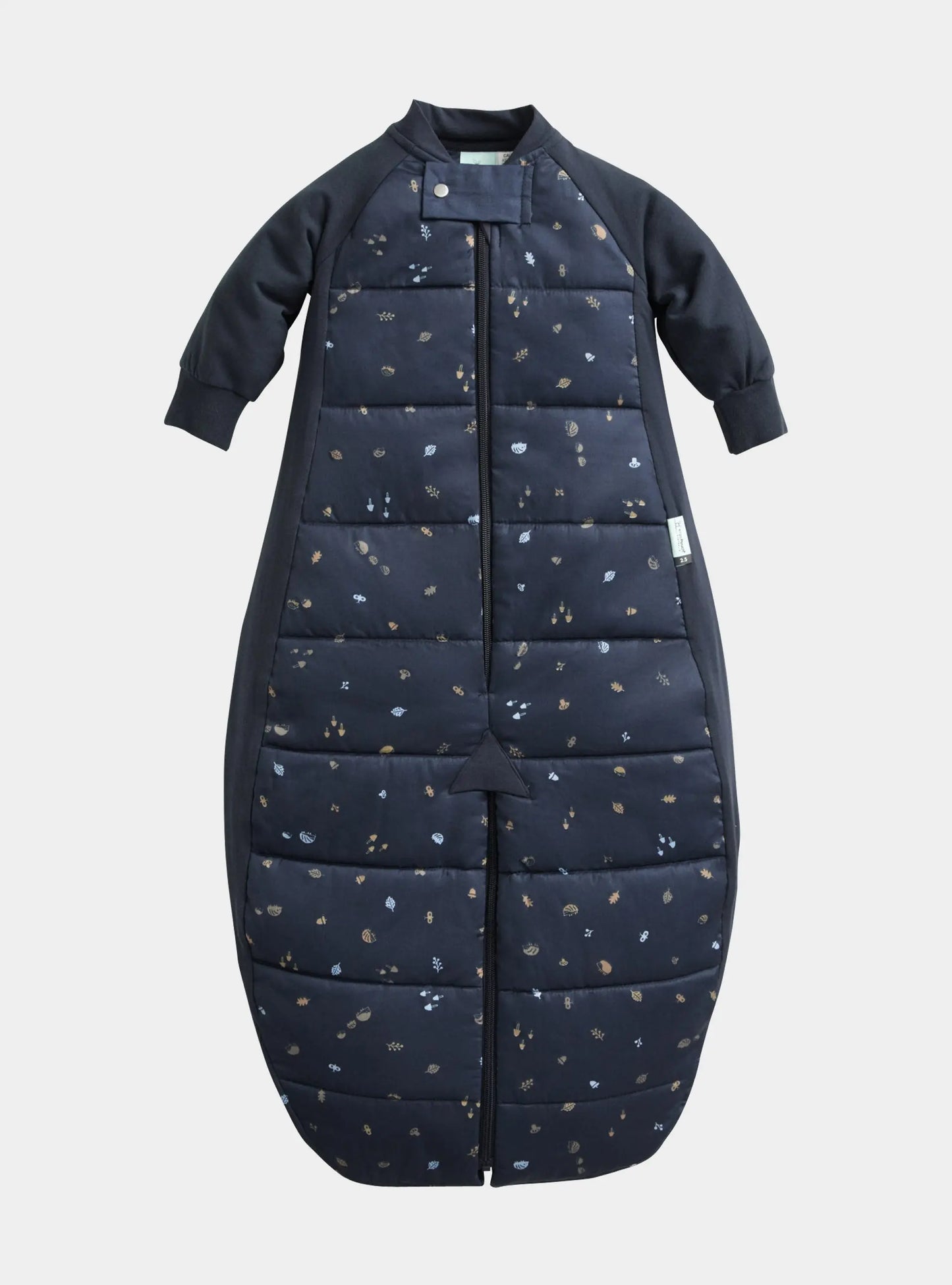 Organic Winter Long Sleeved 2 in 1 Sleeping Suit Bag - Hedgehog 2.5 TOG ergoPouch