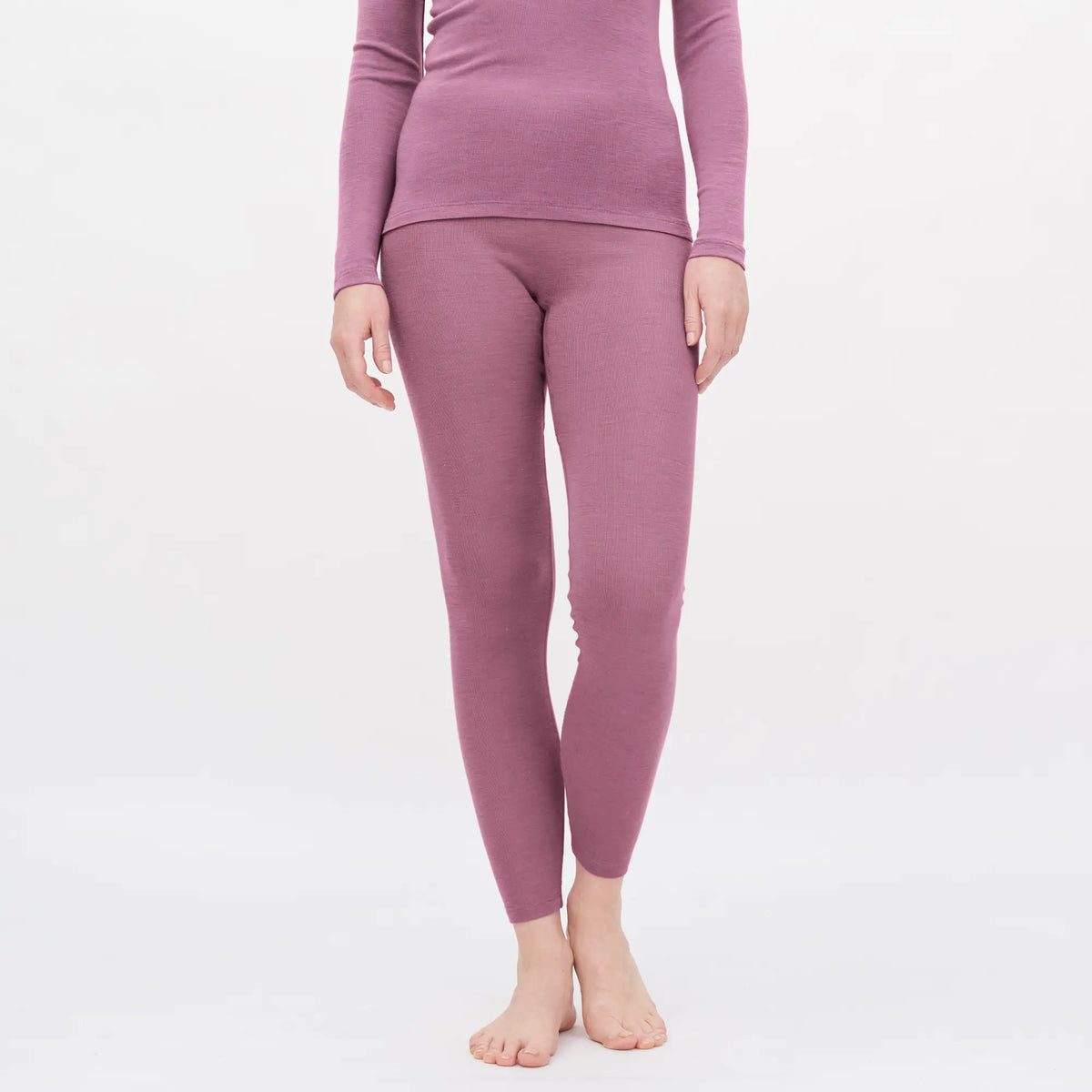 Organic Wool & Silk Leggings: Womens Earth Wardrobe