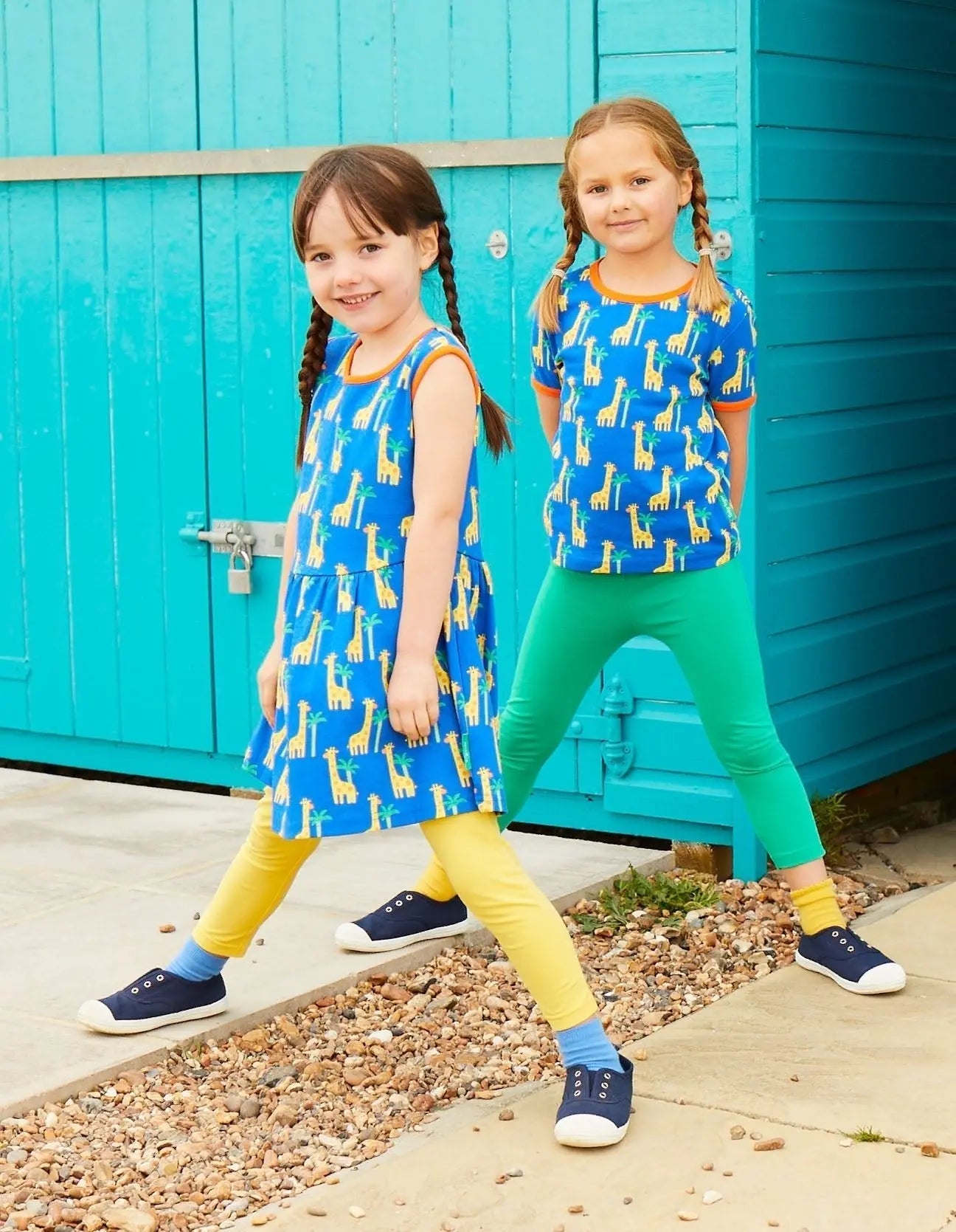 Organic Yellow Basic Leggings Toby Tiger