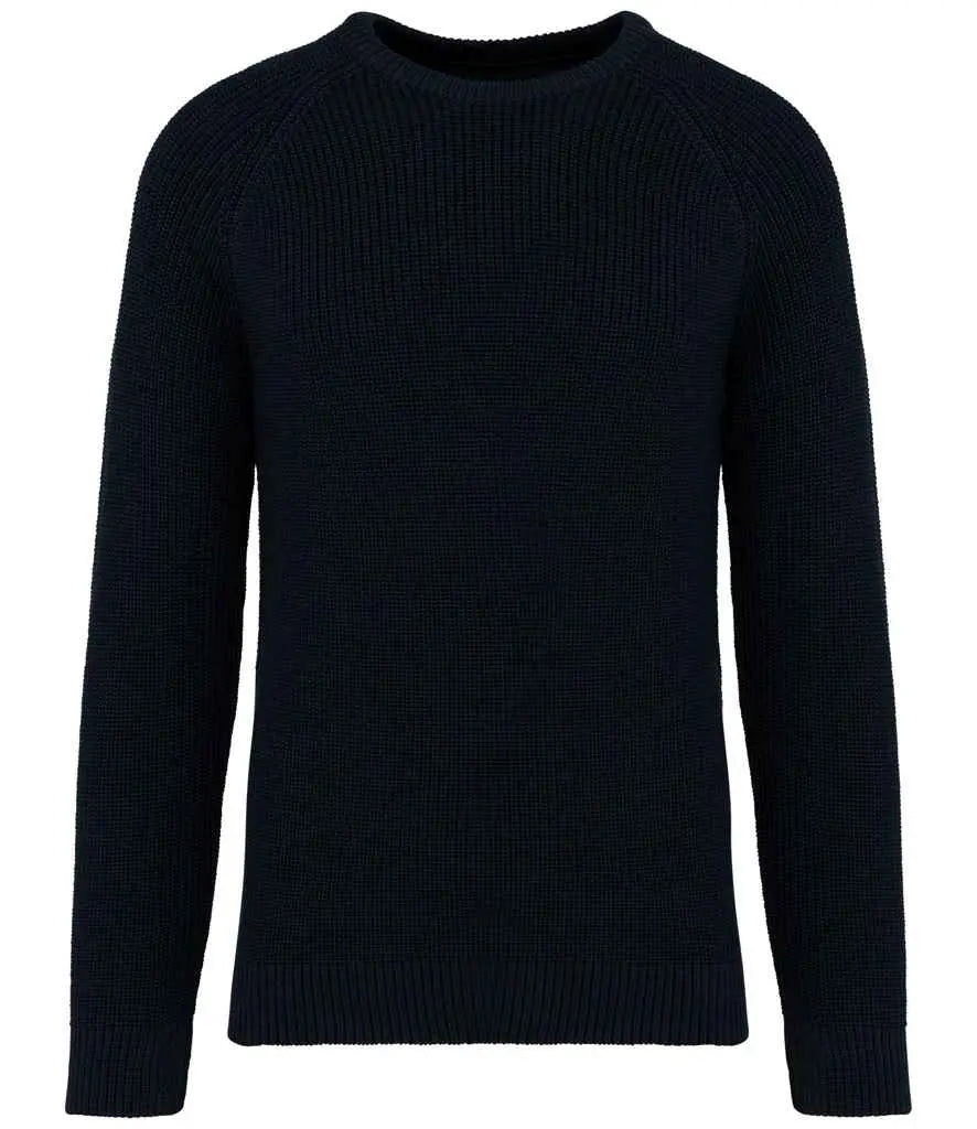 Organic & Recycled Polyester Chunky Knit Sweatshirt Earth Wardrobe