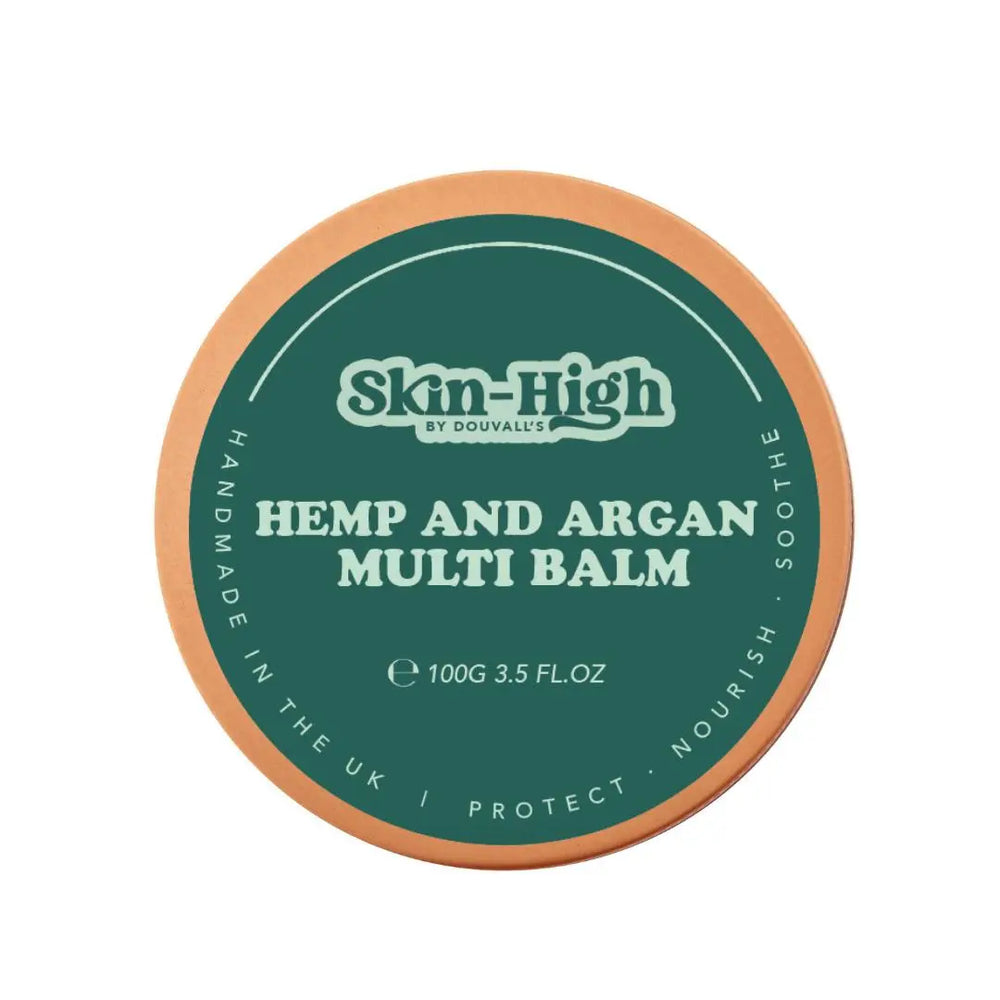 Organic cold pressed Hemp & Argan Multi Balm 100g Douvalls Beauty