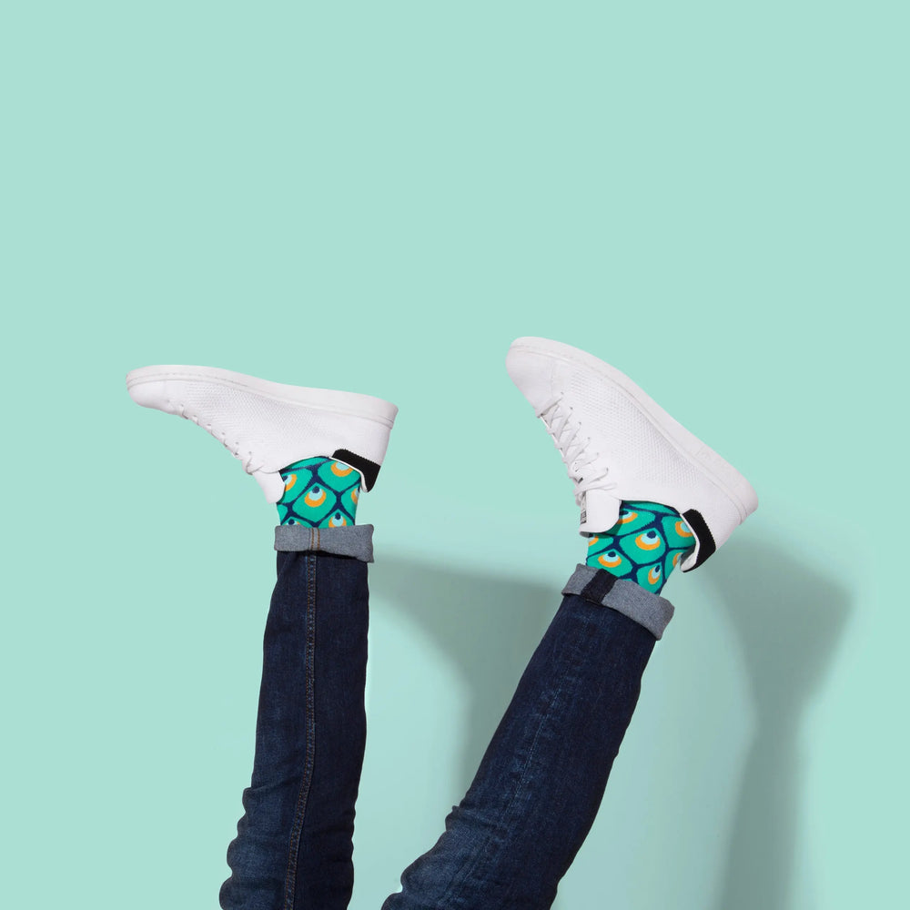 Organics Collection - Peacock Socks Sock Geeks
