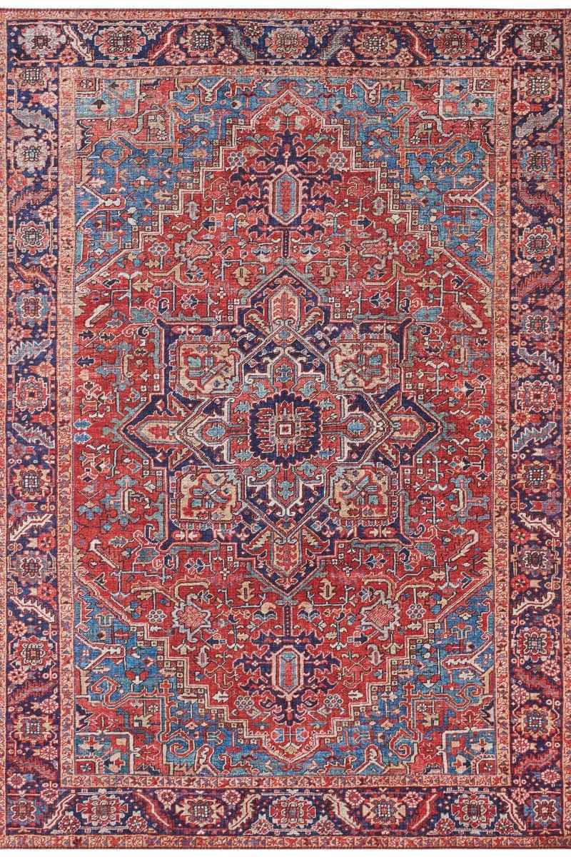 Oriental Amata Rug Red Colour The Rugs