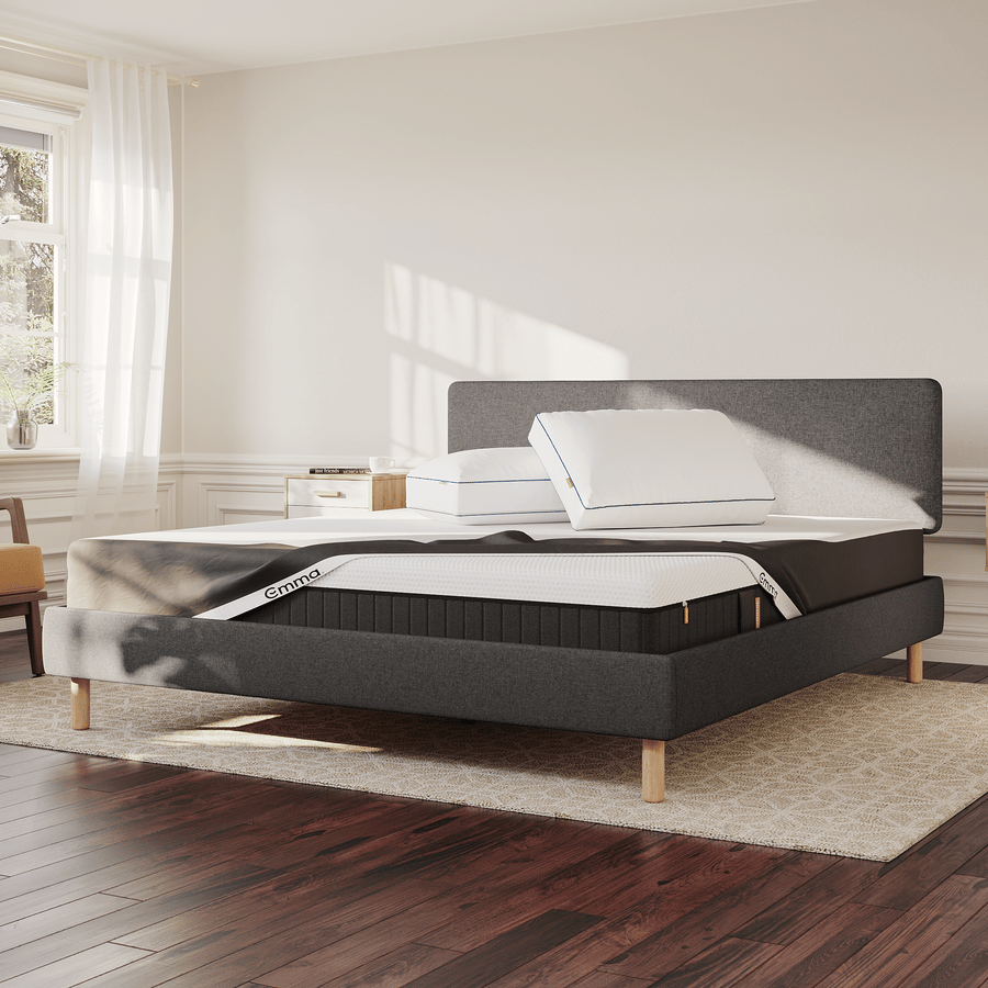 Emma Box Bed - Dark Grey - Without Headboard by Emma - image 2