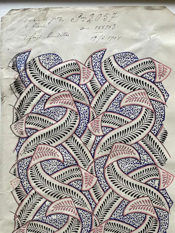 Ornate Twist - The Originals - Vintage Archive Prints Print Sisters