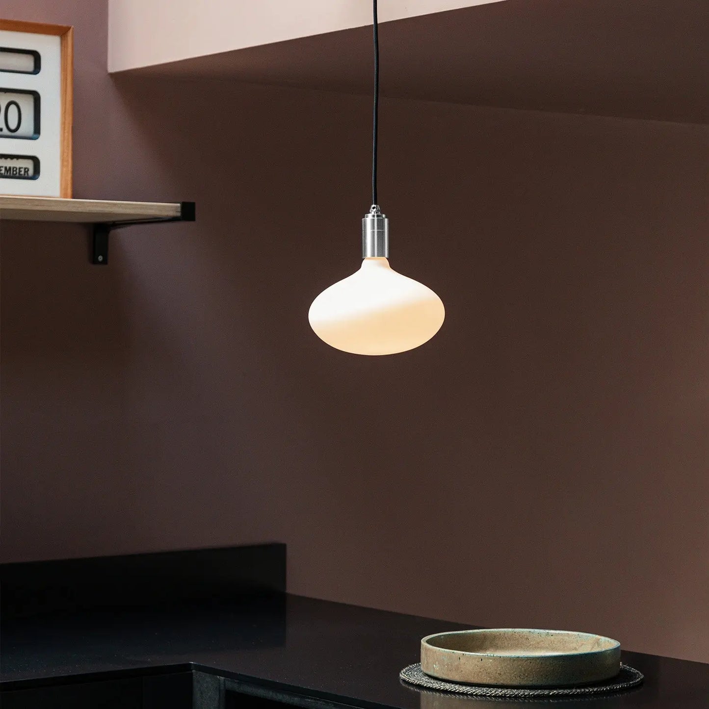 Oval II Pendant Light in Stainless Steel Tala