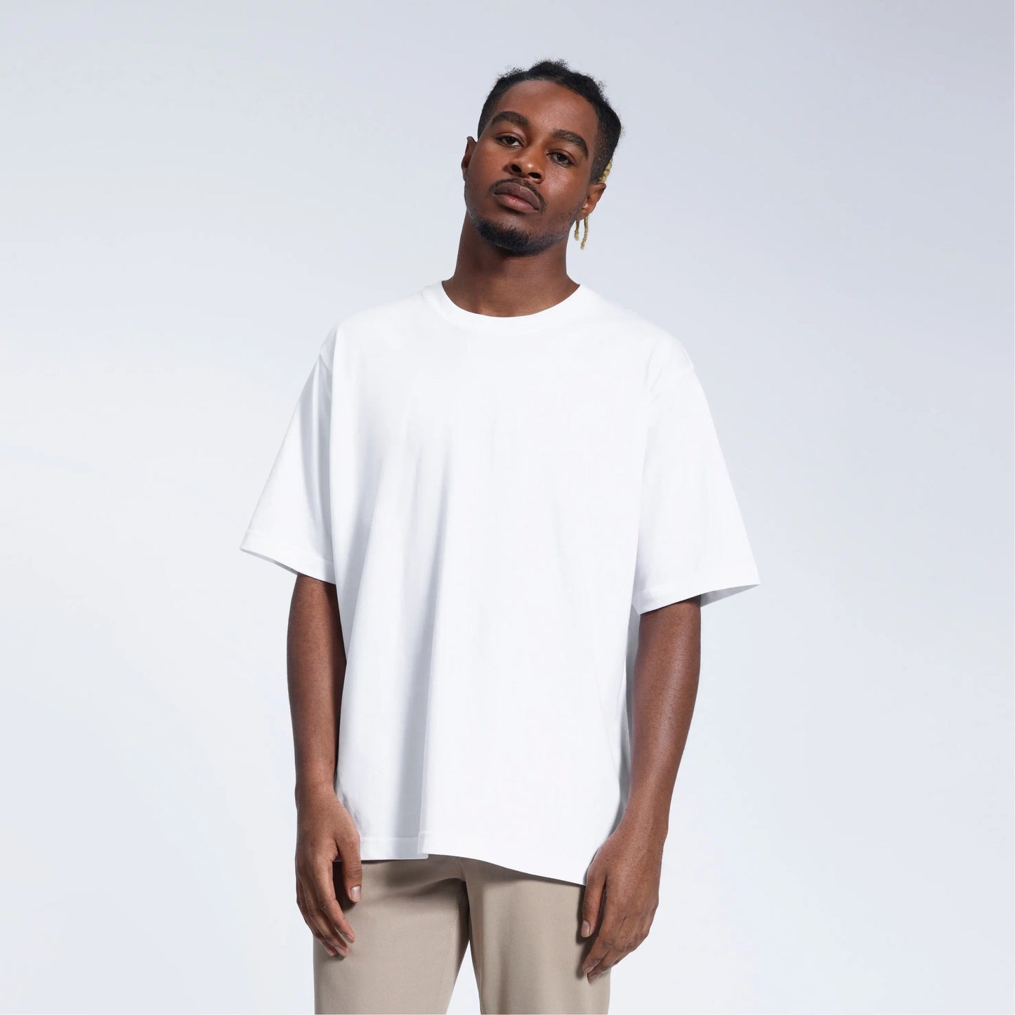 Oversized Mens Heavyweight Organic T-Shirt PLAINANDSIMPLE