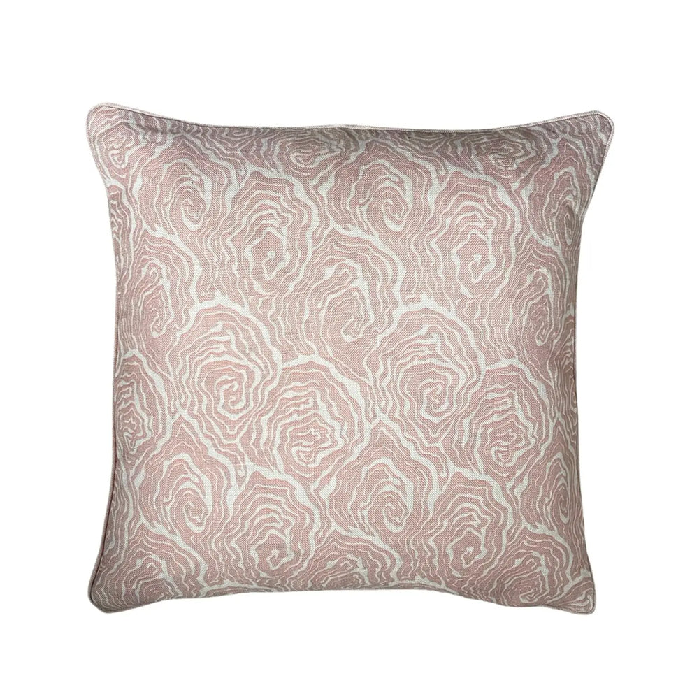 Oysters Venus Pink Cushion Print Sisters