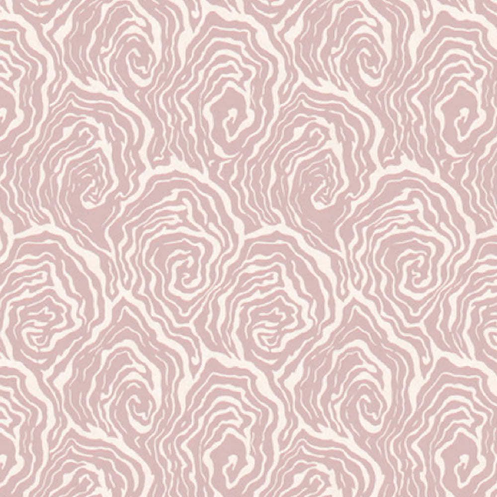 Oysters - in Venus Pink - Wallpaper Print~Sisters