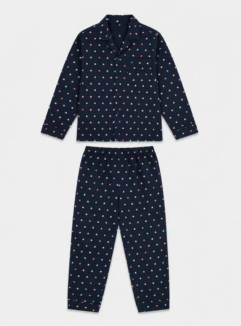 P-Ghost Boys Long Pyjama Trouser Set Woodstock Laundry