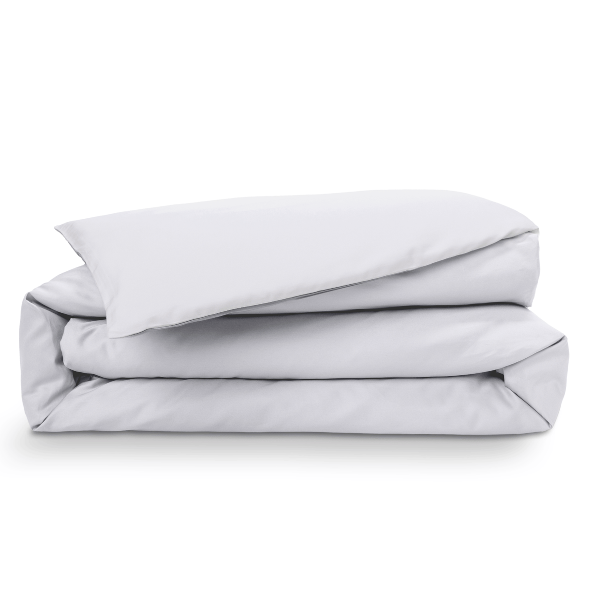 Emma Fresh Percale Duvet Cover 200 Thread Count - White by Emma - image 2