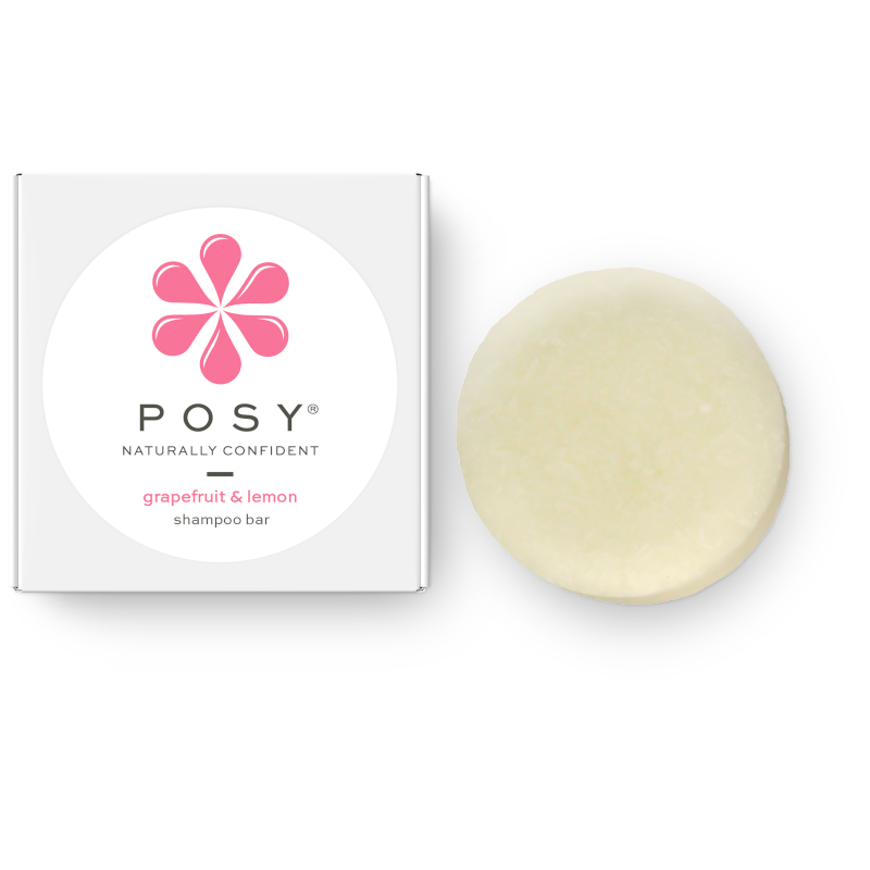 Grapefruit & Lemon Shampoo Bar Posy London Natural Deodorant, Skin & Hair Products
