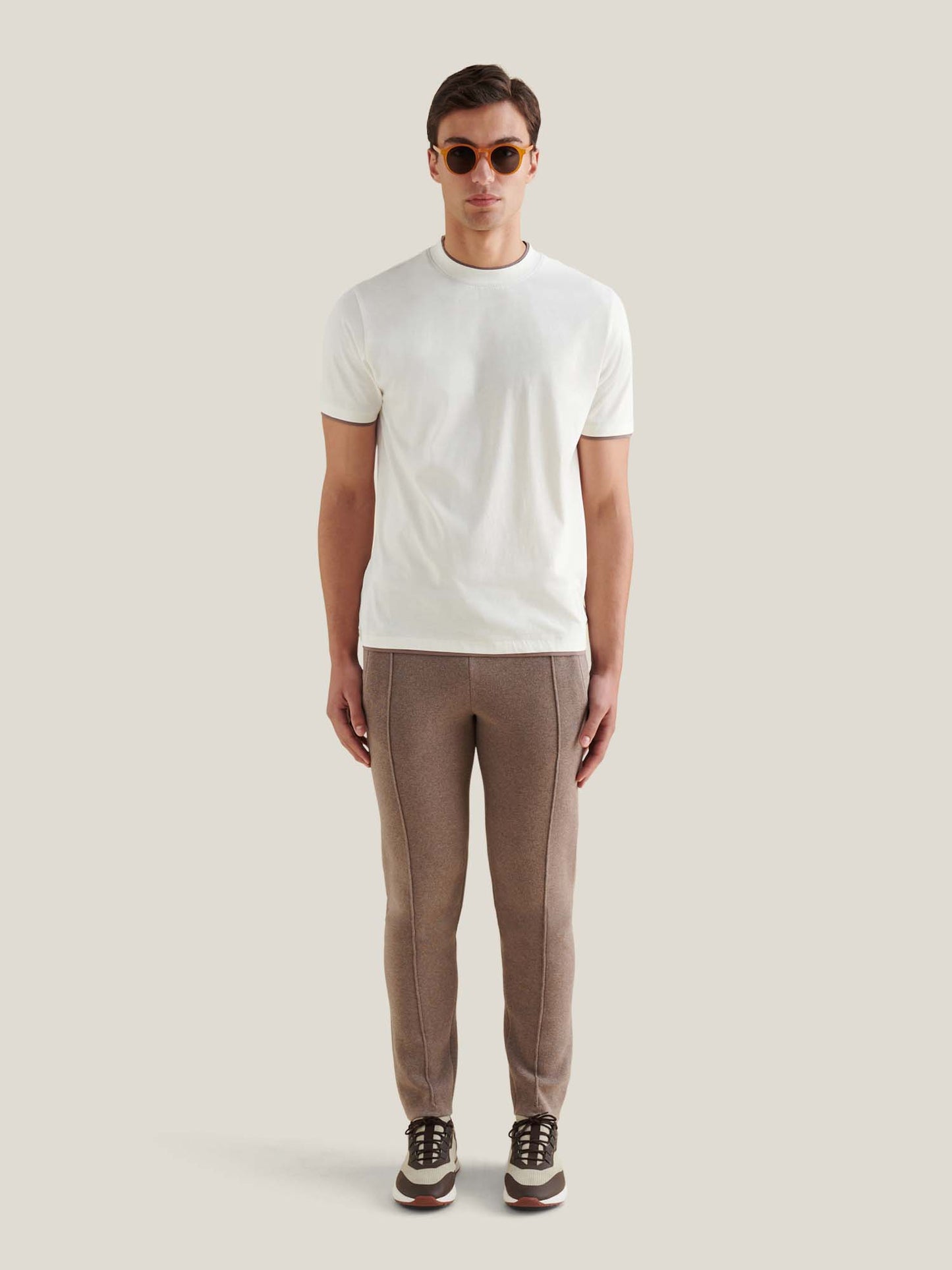 Milano Knit Jogger in Iron Peckham Rye