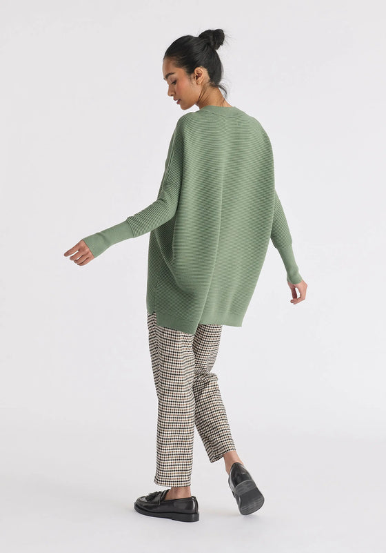 Paisie V-Neck Ribbed Jumper Paisie