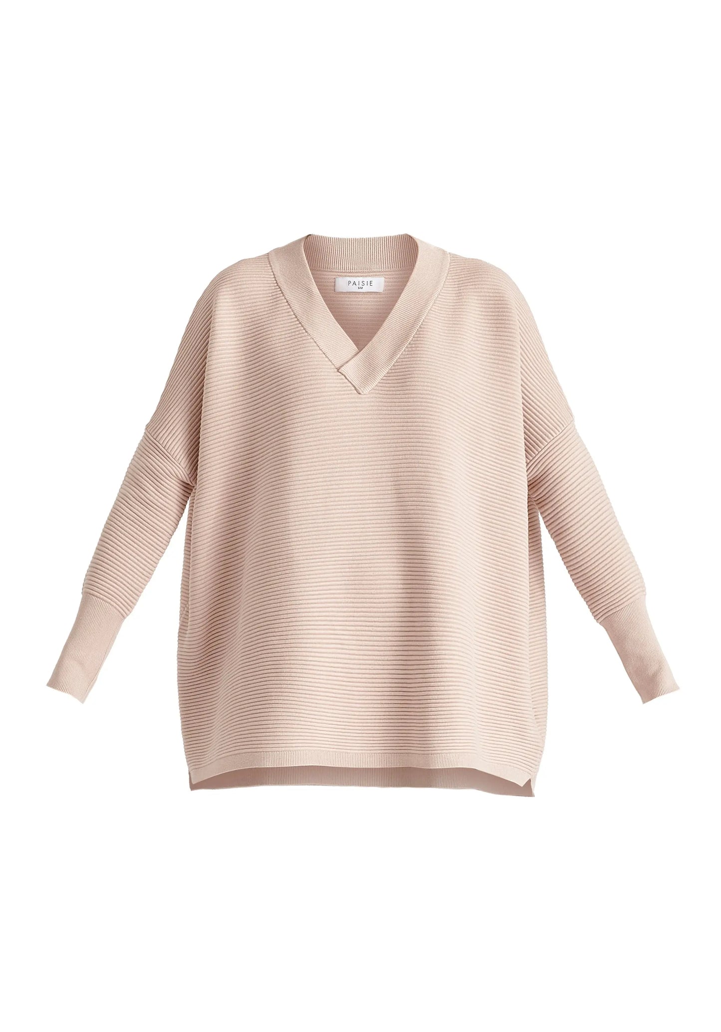 Paisie V-Neck Ribbed Jumper Paisie