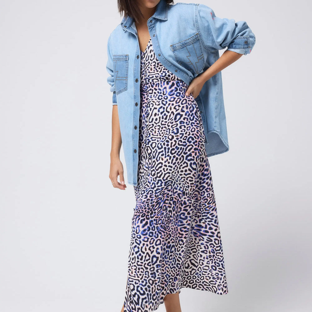 Pale Indigo Relaxed Denim Shirt Scamp & Dude