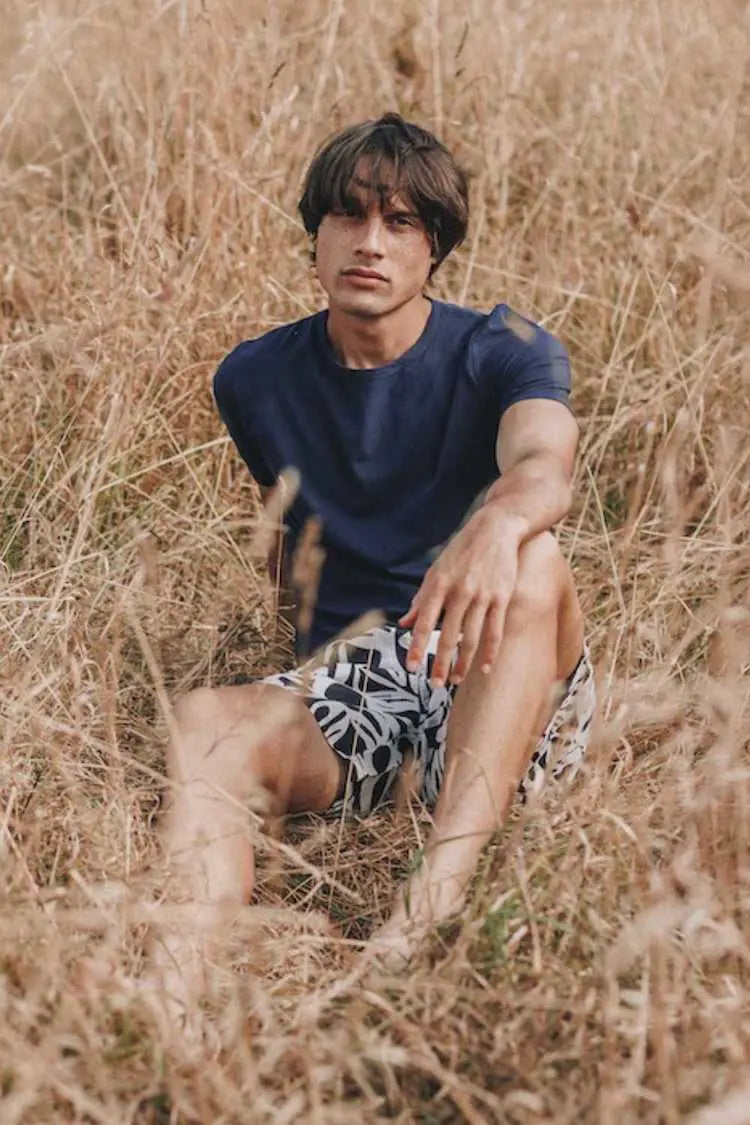 Panama Mens Pyjama Shorts Set Drift Sleepwear