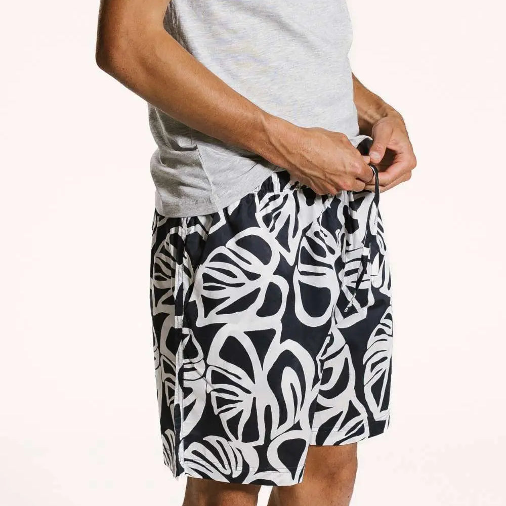 Panama Pyjama Shorts Set Drift Sleepwear