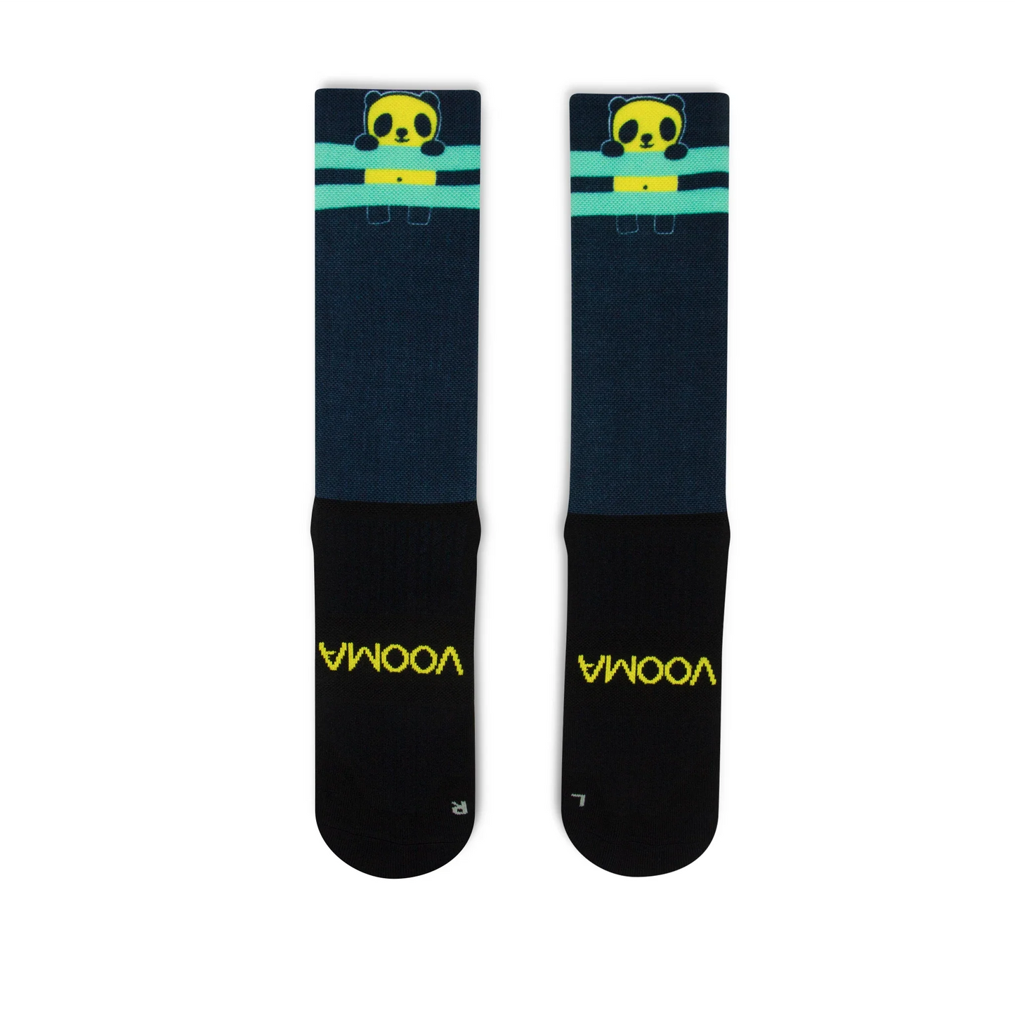 Peeking Panda Crew Sock Vooma Socks UK
