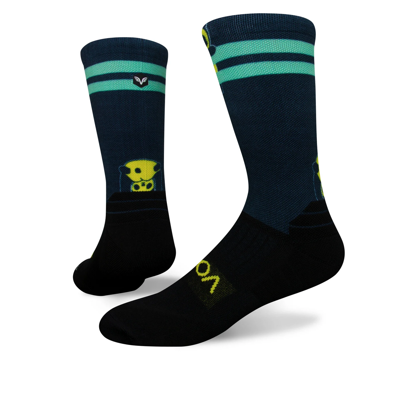 Peeking Panda Crew Sock Vooma Socks UK