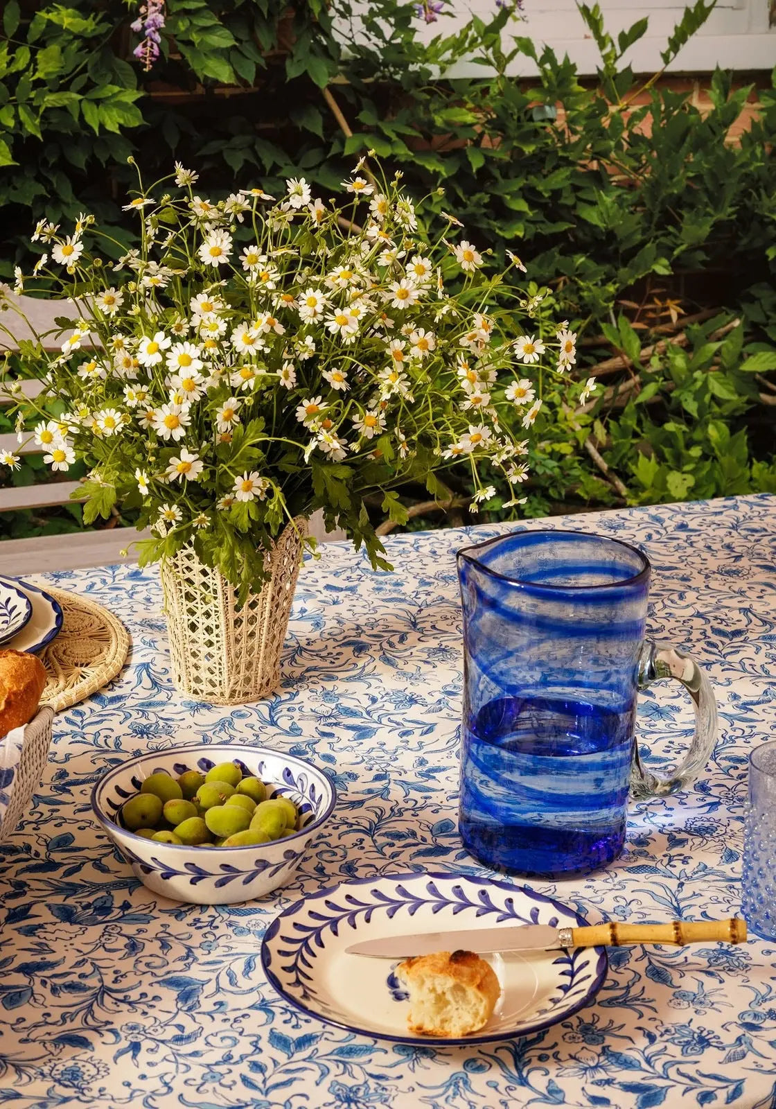 Pandora Side Plate, Cobalt Blue Casa by Josephine Jenno