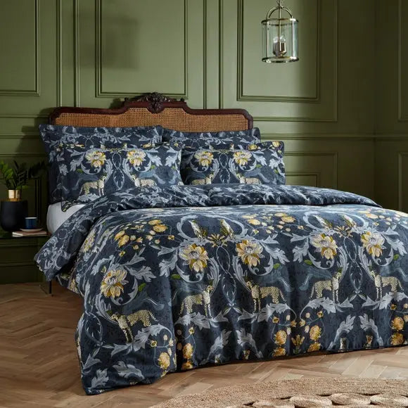 Paoletti Nouvilla 100% Cotton Duvet Cover & Pillowcase Set Dunelm