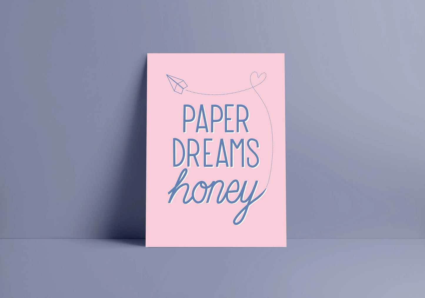 Paper Dreams Honey (The Kooks) inspired A4 Lyric Print whowhatclaireart