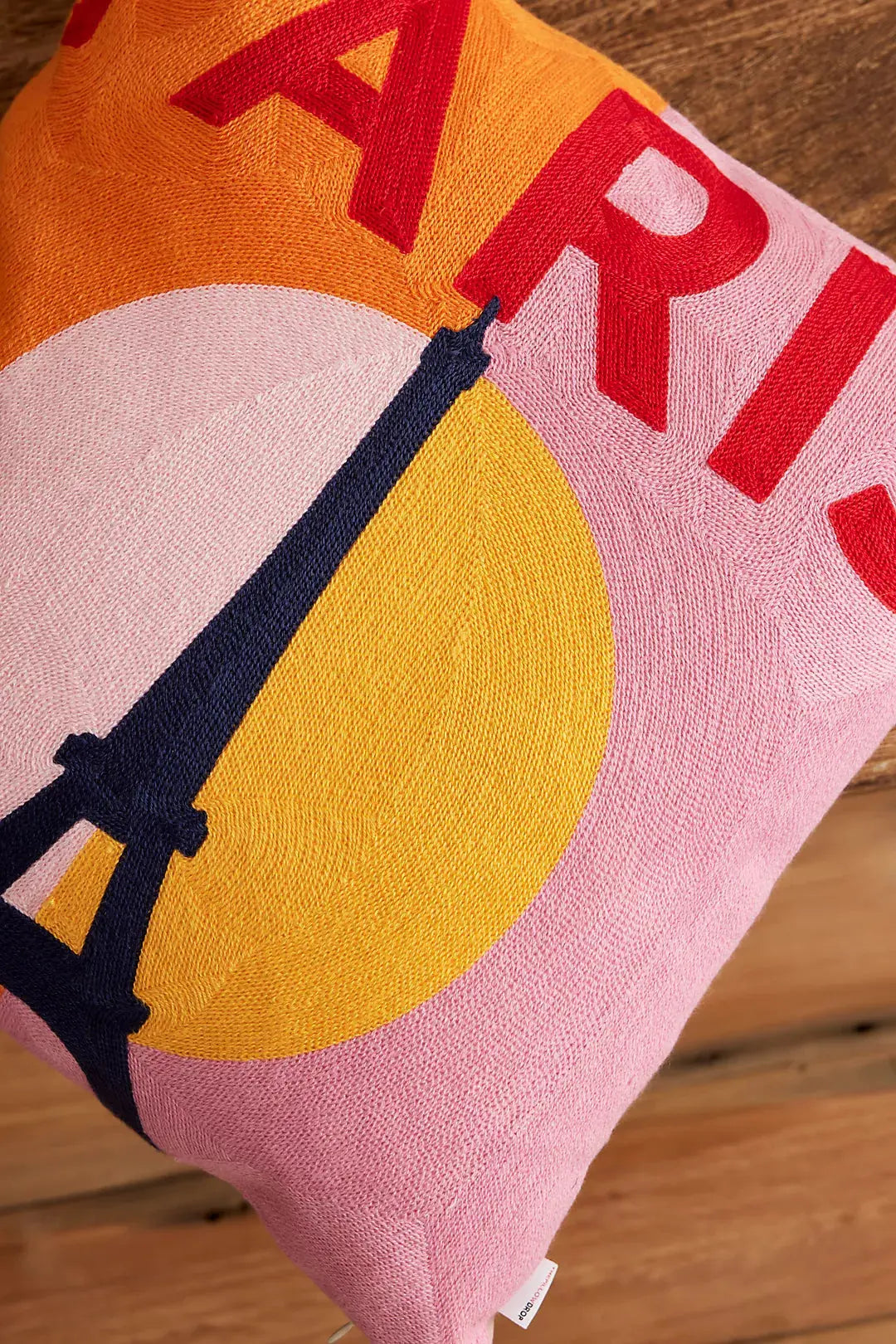Paris Needlepoint Cushion The Pillow Drop