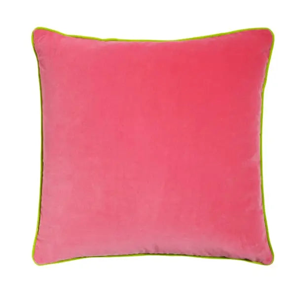 Pelham Gobstopper, Sustainable Feather, Cushion Velvet Plain Andrew Martin