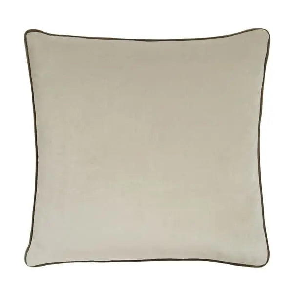Pelham Stone, Sustainable Feather, Cushion Velvet Plain Andrew Martin