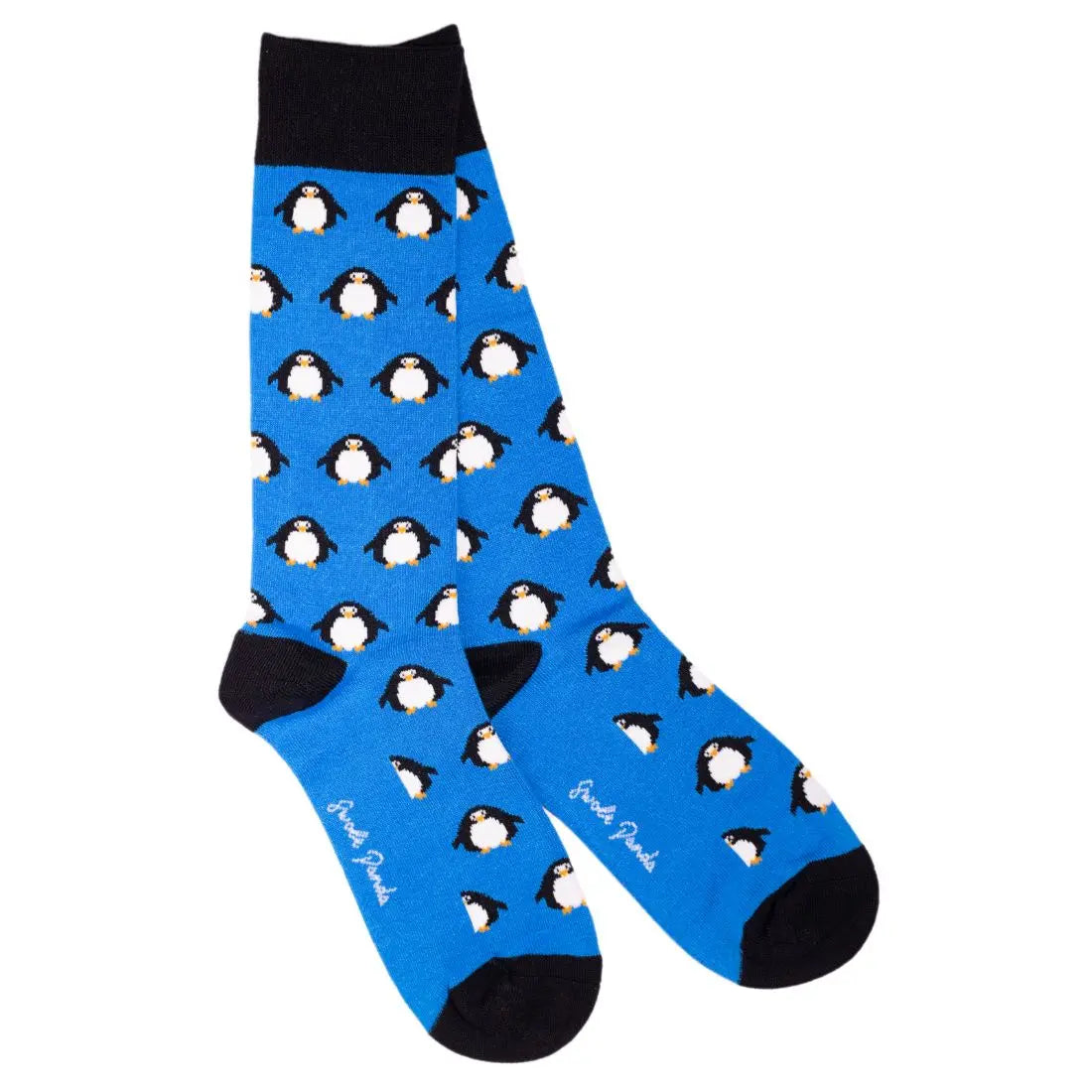 Penguin Bamboo Socks (Comfort Cuff) Swole Panda
