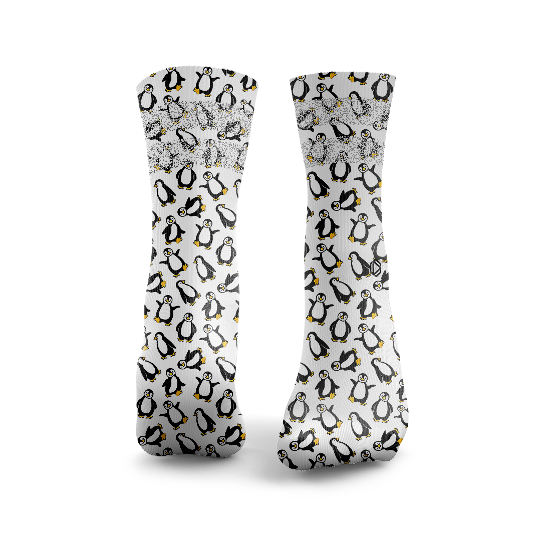 Penguins Glitter Socks HEXXEE