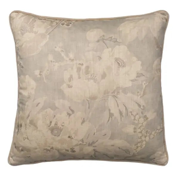 Peony Cloud, Sustainable Feather, Cushion Eco-conscious & Cotton & Cotton Blend & Linen & Linen Blend Floral Andrew Martin
