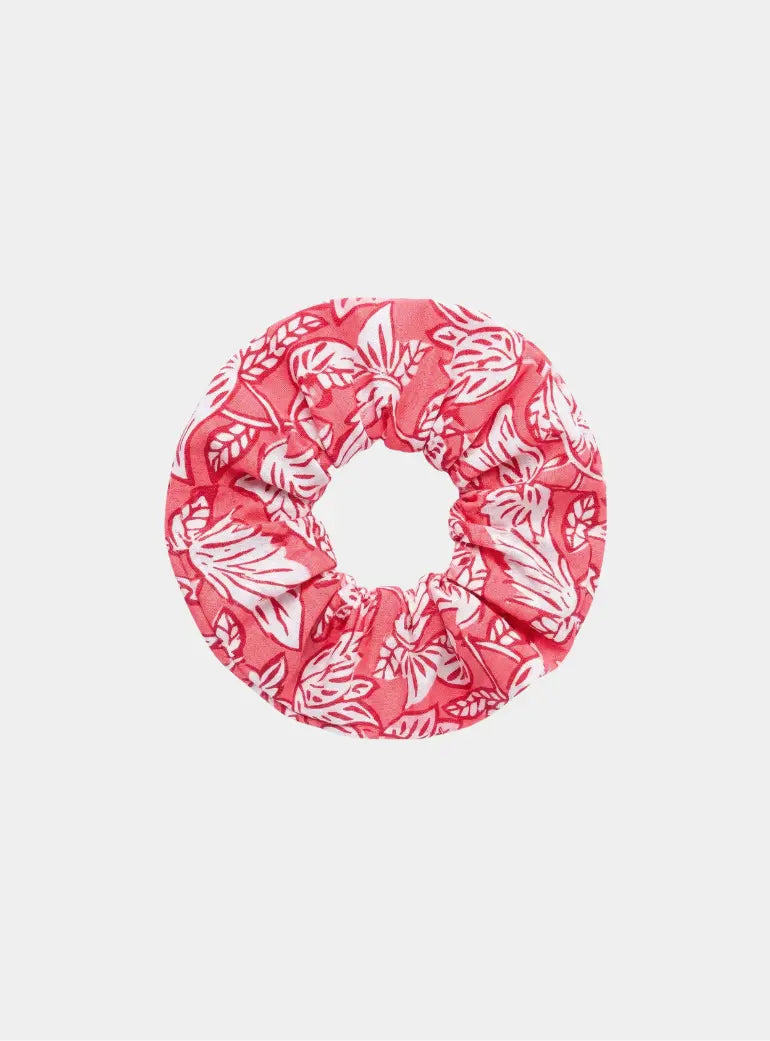Peony Paisley Floral Cotton Hair Scrunchies inara