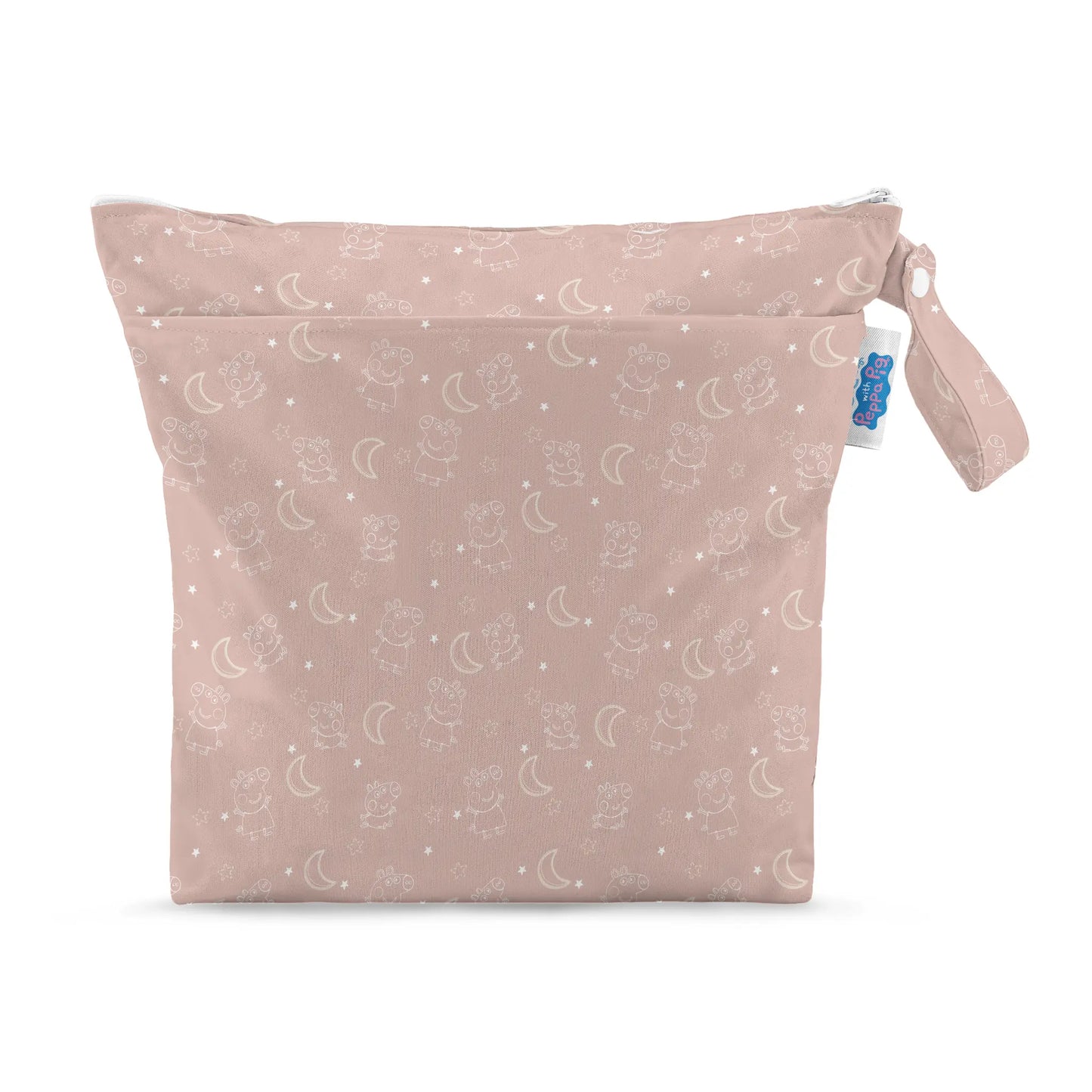 Peppa Pig Grab & Go Nappy Wet Bag - Moons & Stars Modern Cloth Nappies