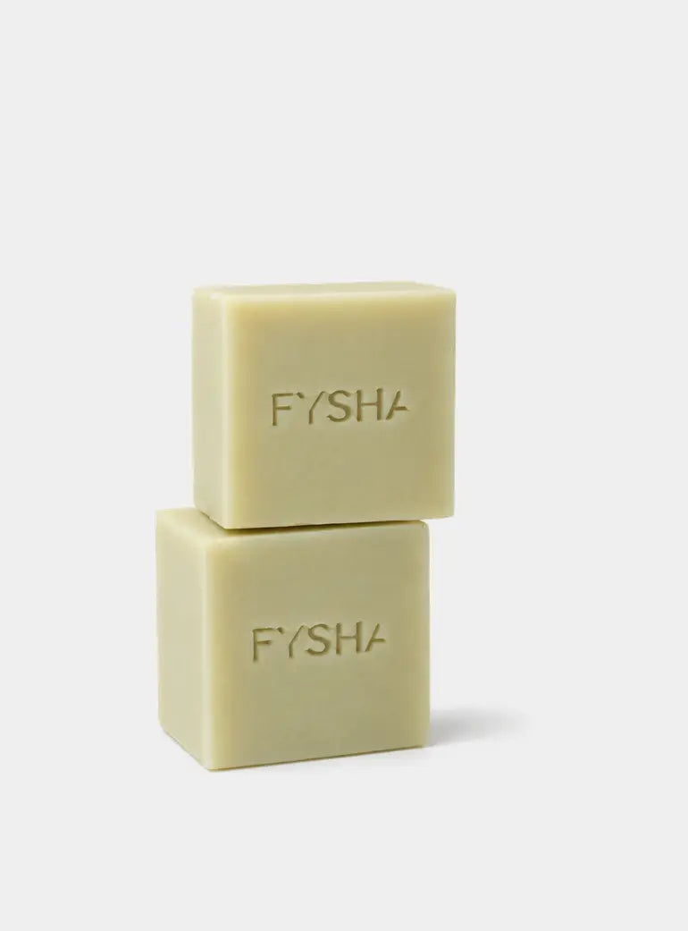 Peppermint & French Green Clay Solid Vegan Cleanser FYSHA