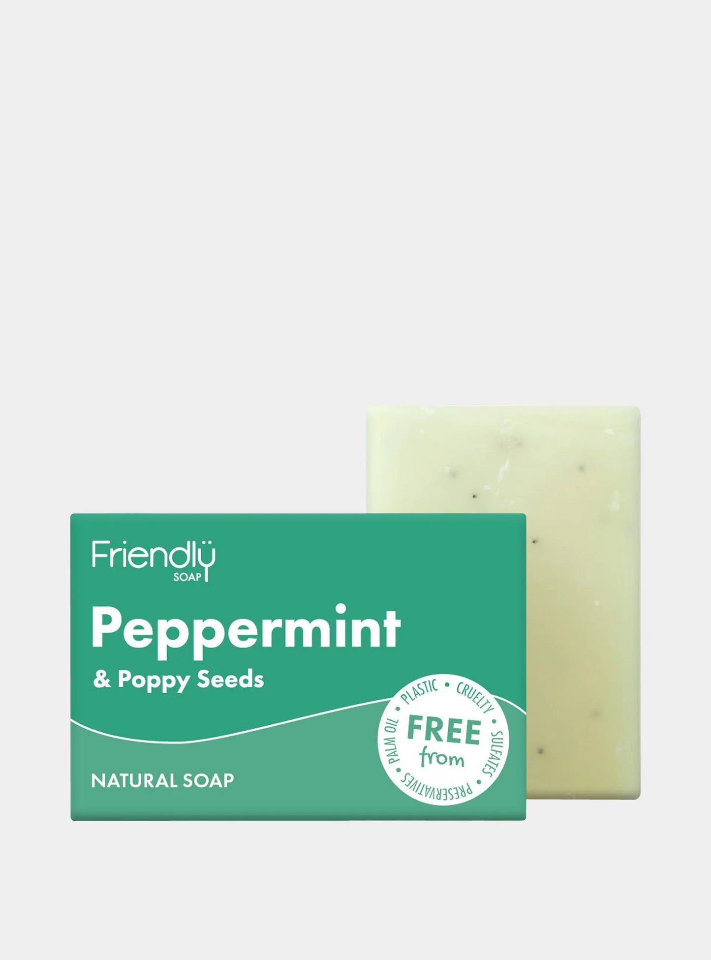 Peppermint & Poppyseeds Natural Soap Friendly Soap