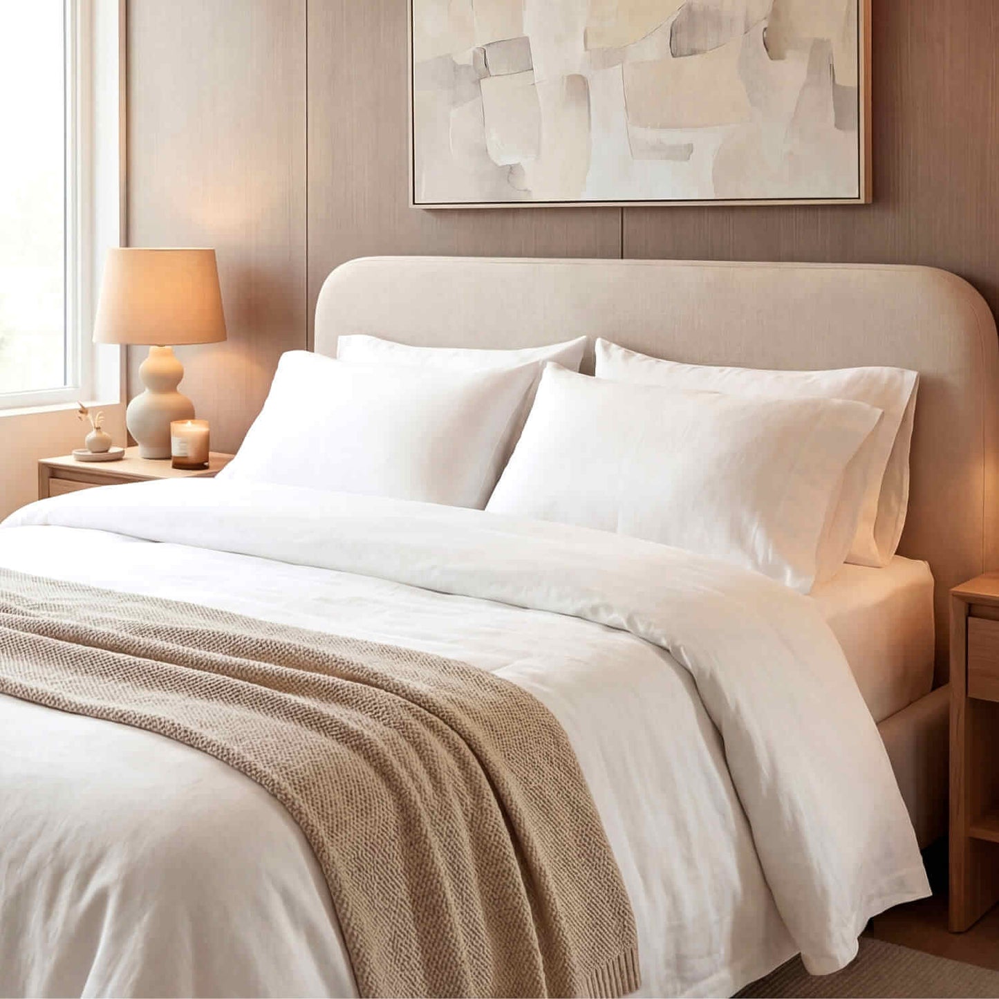 Percale Pillowcase Pair bedable