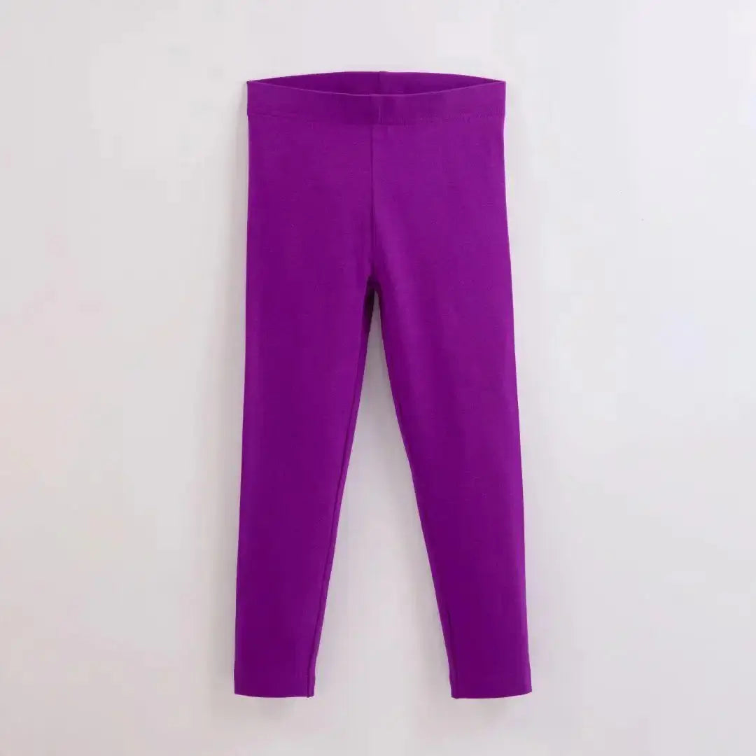 Perfectly Purple Kids Organic Leggings ScandiBugs