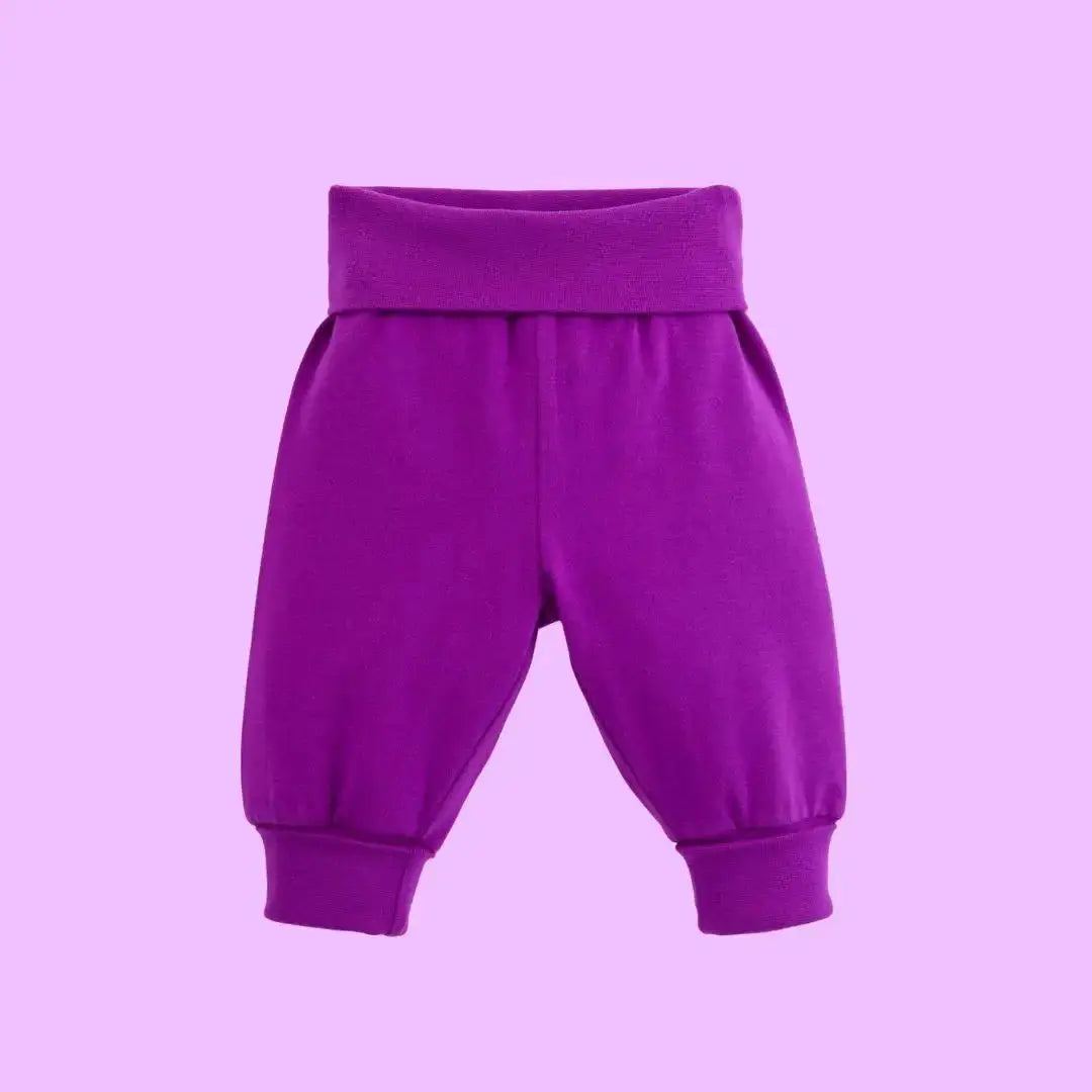 Perfectly Purple Kids Organic Yoga Pants ScandiBugs