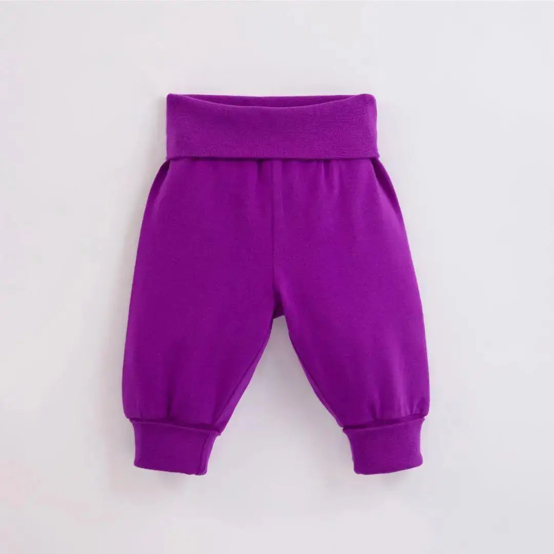 Perfectly Purple Kids Organic Yoga Pants ScandiBugs