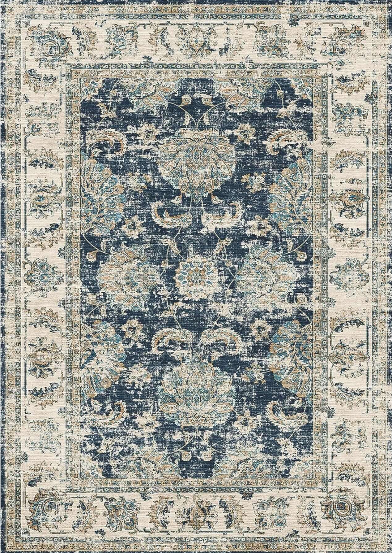 Perla Vintage Washable Rug The Rugs