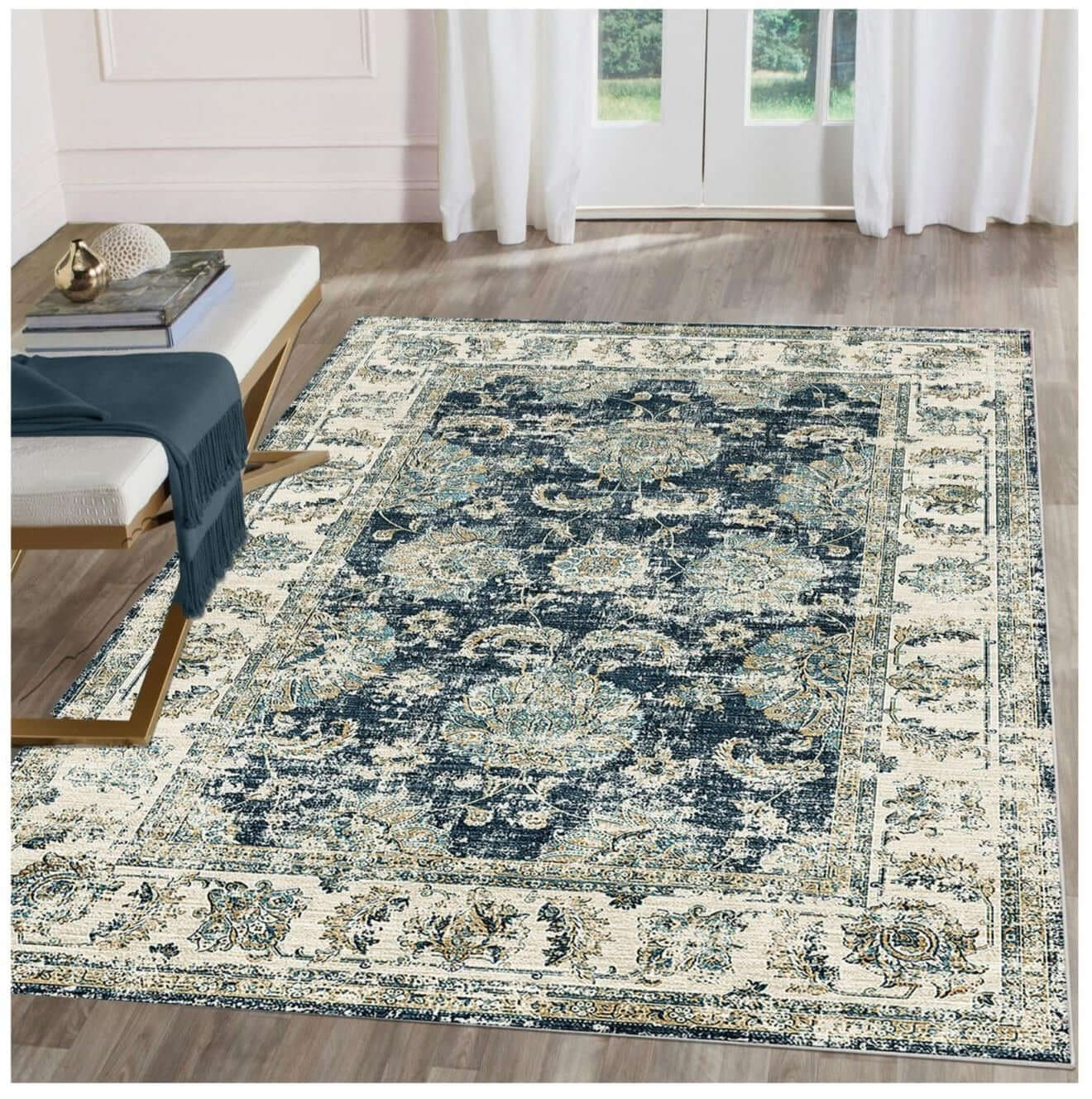 Perla Vintage Washable Rug The Rugs