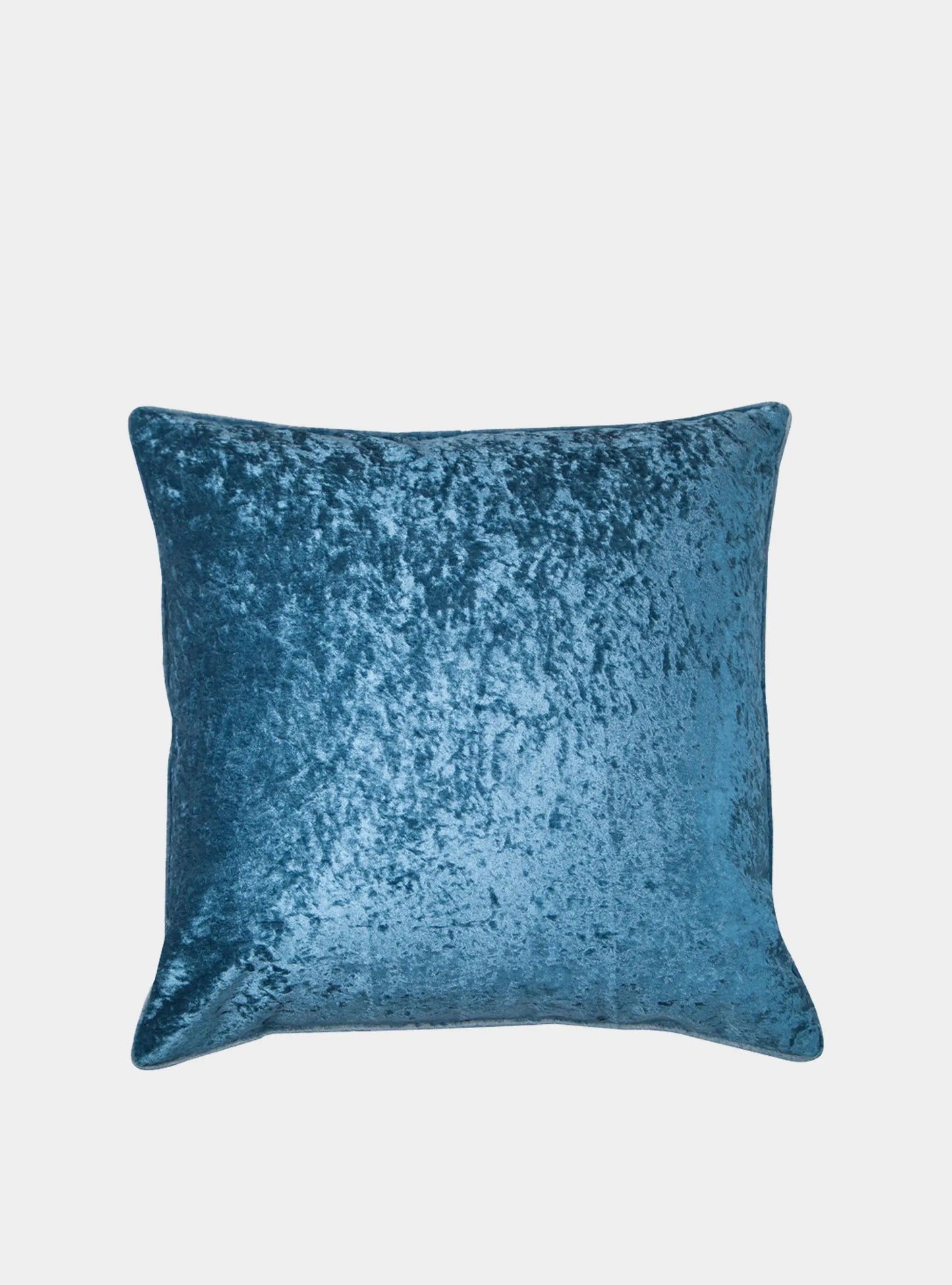 Persian Blue Velvet Cushion Bivain