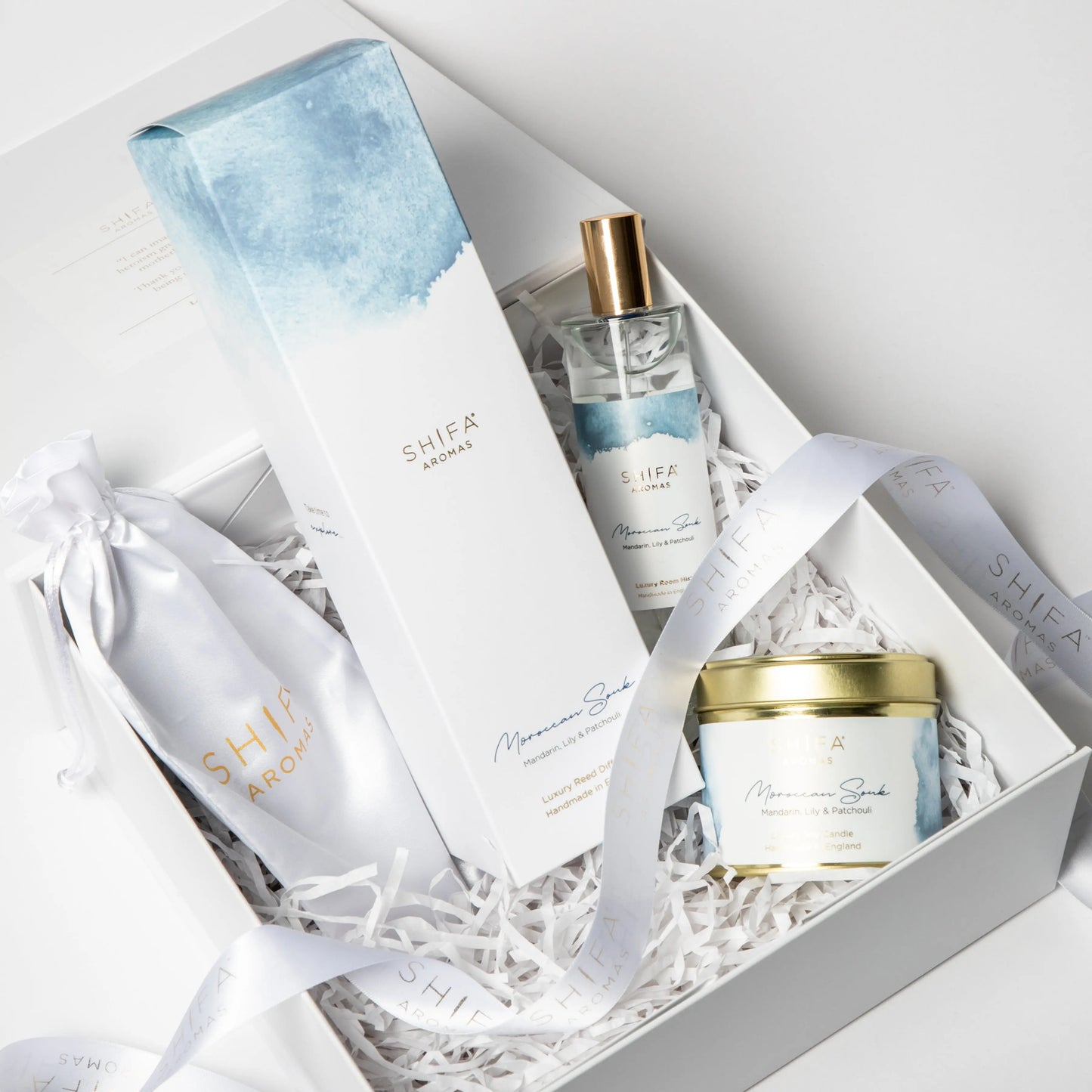 Personalised Luxury Hamper | Moroccan Souk Fragrance Shifa Aromas