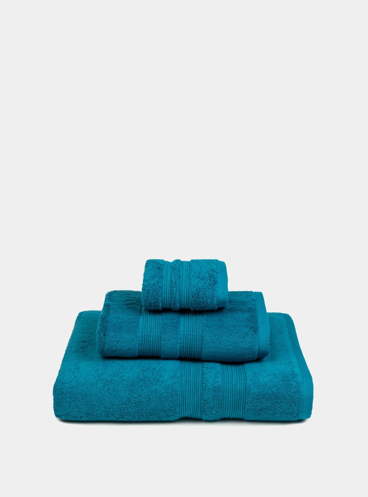 Petroleum blue Elegance Bath Towels Torres Novas UK