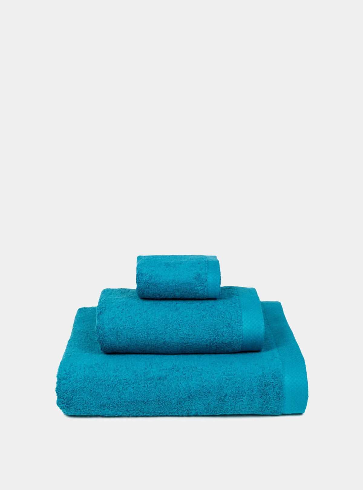 Petroleum blue Luxus Bath Towels Torres Novas UK