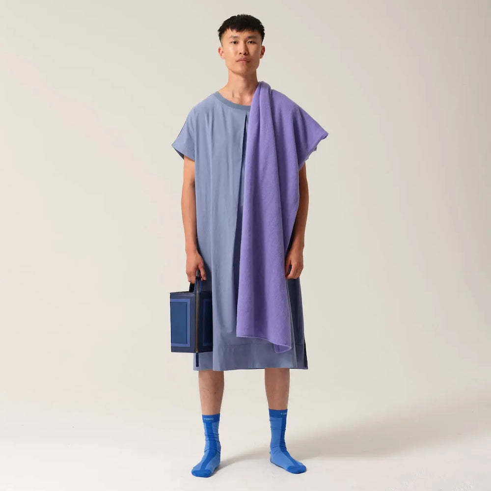 Pill Pop Travel Bag Navy Tonic London