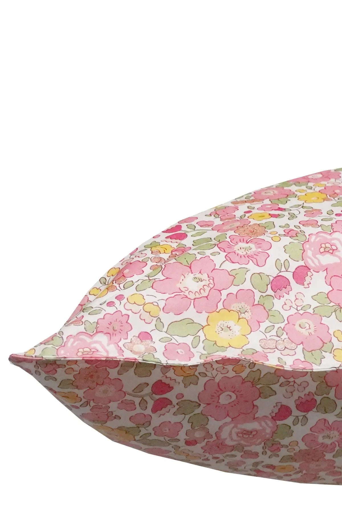 Pillowcase Made With Liberty Fabric BETSY COPPER PINK Coco & Wolf