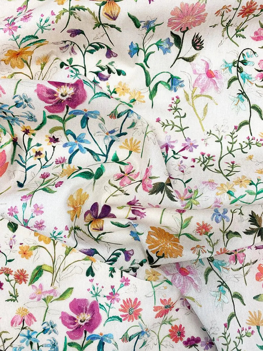 Pillowcase Made With Liberty Fabric LINEN GARDEN Coco & Wolf